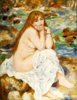 Renoir, Pierre Auguste - Seated Bather